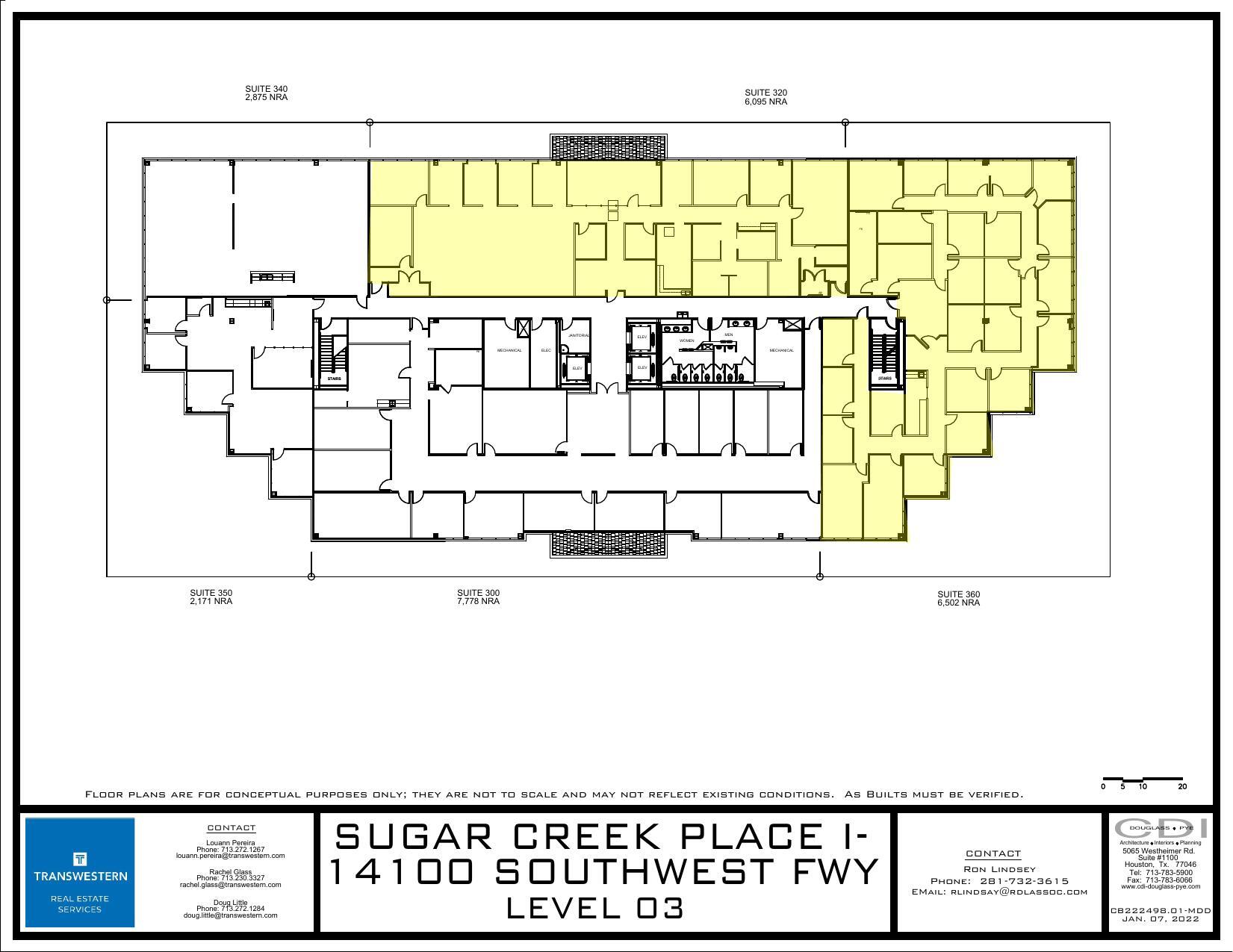 14100 Southwest Fwy, Sugar Land, TX à louer Plan d’étage– Image 1 sur 1