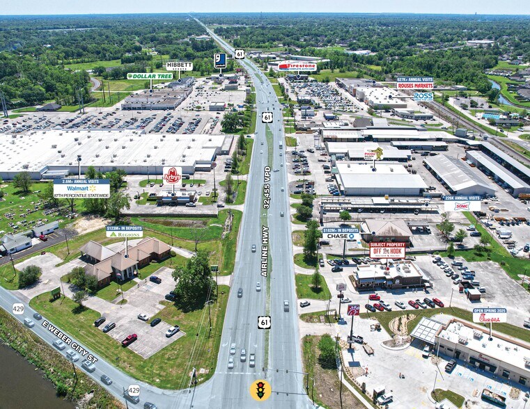 437 N Airline Hwy, Gonzales, LA à vendre - Aérien – Image 3 sur 8