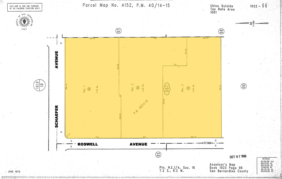 3833 Schaefer Ave, Chino, CA à louer - Plan cadastral – Image 3 sur 4
