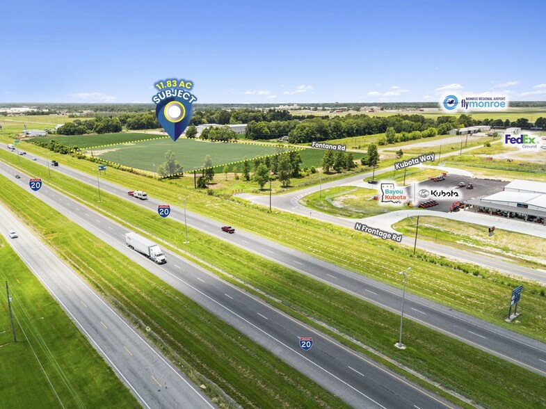 Fontana Rd, Monroe, LA à vendre - Photo principale – Image 1 sur 3