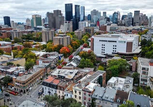 2018-2020 Rue Saint-Denis, Montréal, QC - Vue aérienne vue de carte - Image1