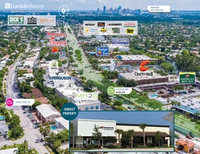 2980 N Federal Hwy, Fort Lauderdale, FL - VUE AÉRIENNE  vue de carte - Image1