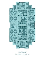 951 E Byrd St, Richmond, VA à louer Plan d’étage– Image 1 sur 1
