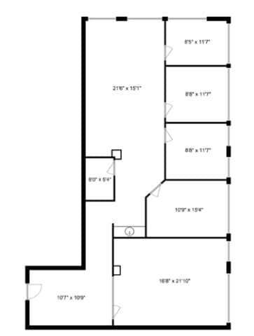 6400 Roberts St, Burnaby, BC à louer Plan d’étage– Image 1 sur 1