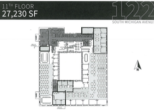 122 S Michigan Ave, Chicago, IL à louer Plan d’étage– Image 1 sur 1