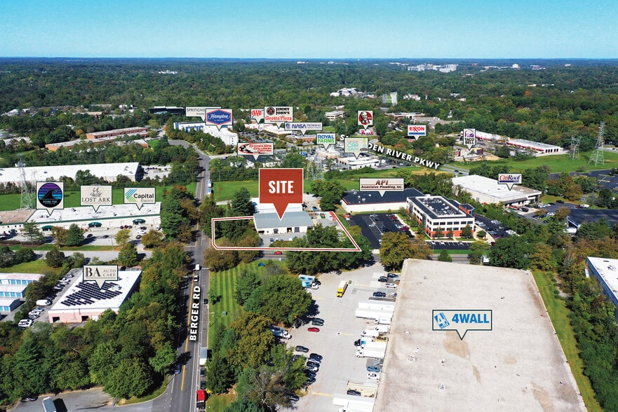 9550 Berger Rd, Columbia, MD à louer - Photo de l’immeuble – Image 2 sur 8