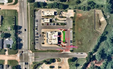 1140-1148 S Bryant Ave, Edmond, OK - Vue aérienne vue de carte