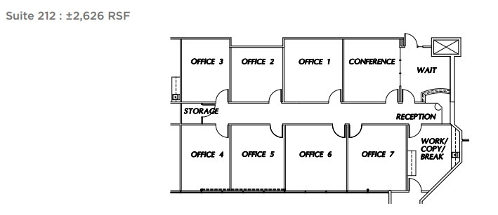 5001 California Ave, Bakersfield, CA à louer Plan d’étage– Image 1 sur 1