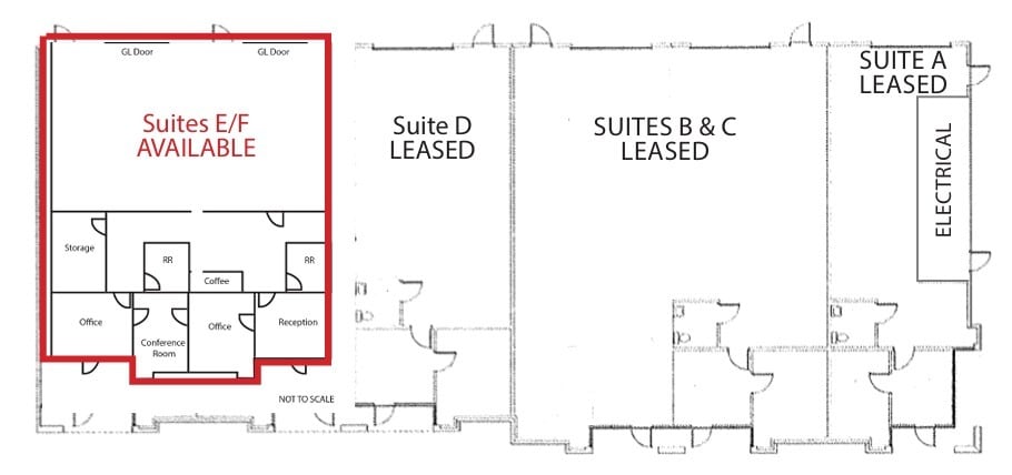12847 Temescal Canyon Rd, Corona, CA à louer Plan d’étage– Image 1 sur 1