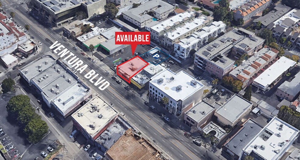 14226 Ventura Blvd, Sherman Oaks, CA à louer - Aérien – Image 2 sur 4