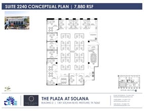1301 Solana Blvd, Westlake, TX à louer Plan d’étage– Image 1 sur 2
