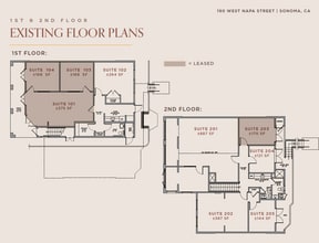 190 W Napa St, Sonoma, CA à vendre Plan d’étage– Image 1 sur 1