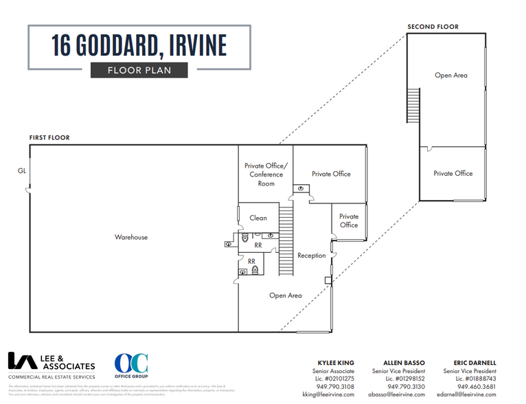 16 Goddard, Irvine, CA à vendre - Plan d’étage – Image 2 sur 9
