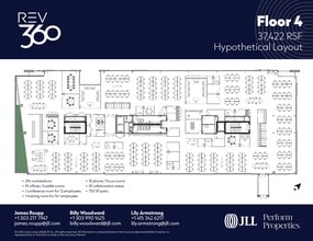 3600 Brighton Blvd, Denver, CO à louer Plan d’étage– Image 2 sur 2