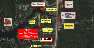Plus de détails pour 0 Bayou Cir, Freeport, FL - Terrain à vendre