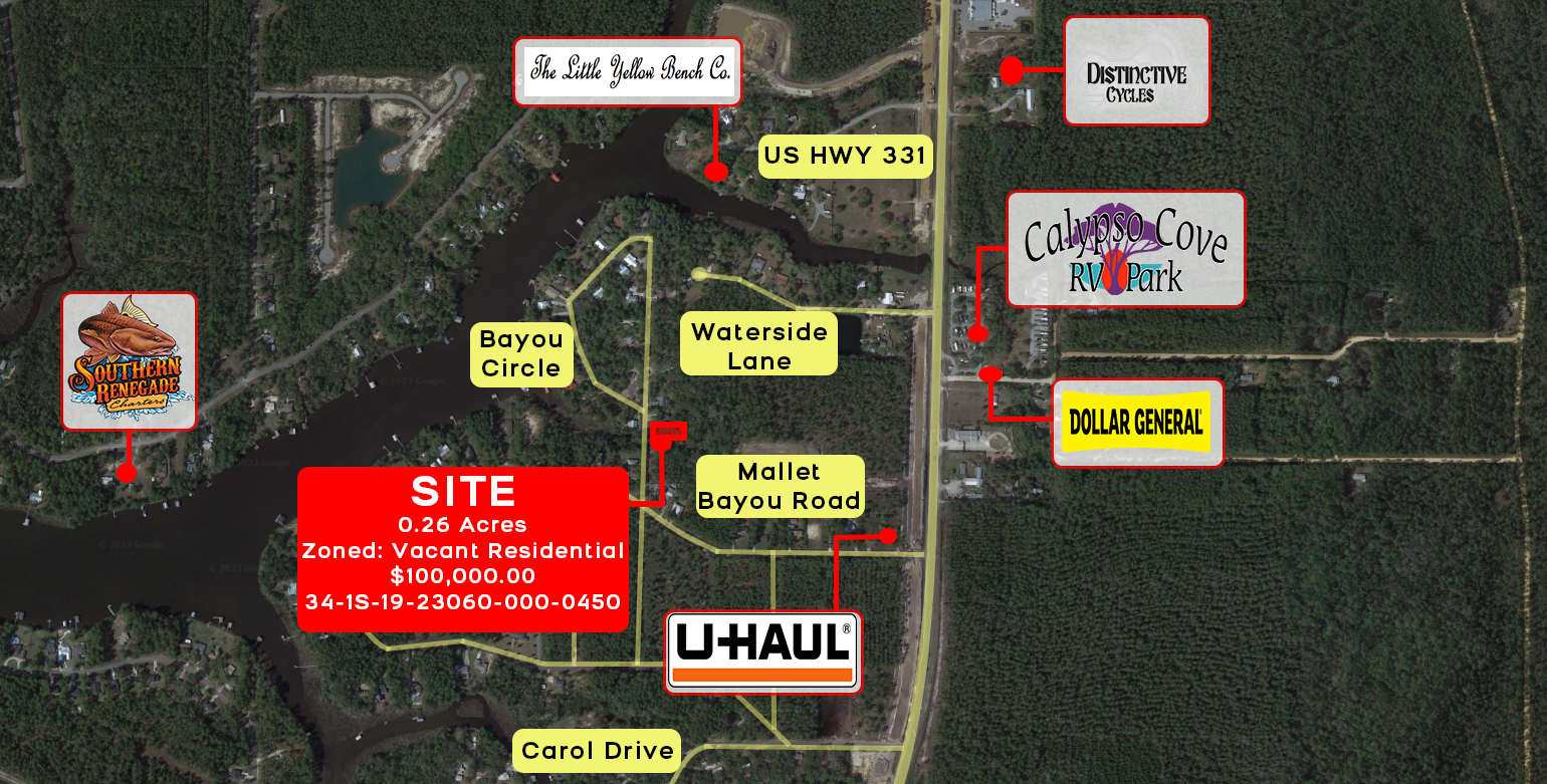 0 Bayou Cir, Freeport, FL à vendre Photo principale– Image 1 sur 4