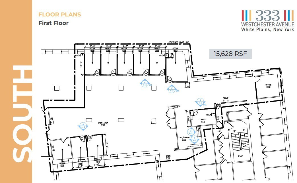 333 Westchester Ave, White Plains, NY à louer Plan d’étage– Image 1 sur 1
