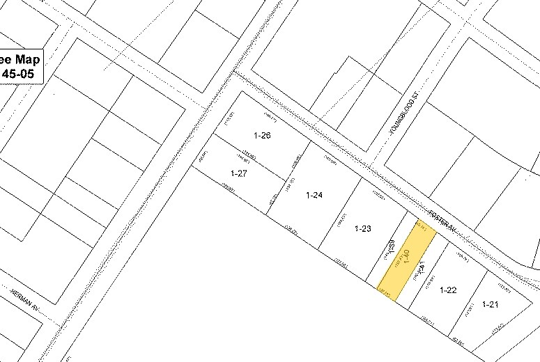 231 Foster Ave, Charlotte, NC à vendre - Plan cadastral – Image 2 sur 11