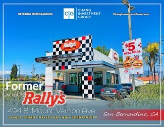 Plus de détails pour 494 S Mt Vernon Ave, San Bernardino, CA - Local commercial à vendre
