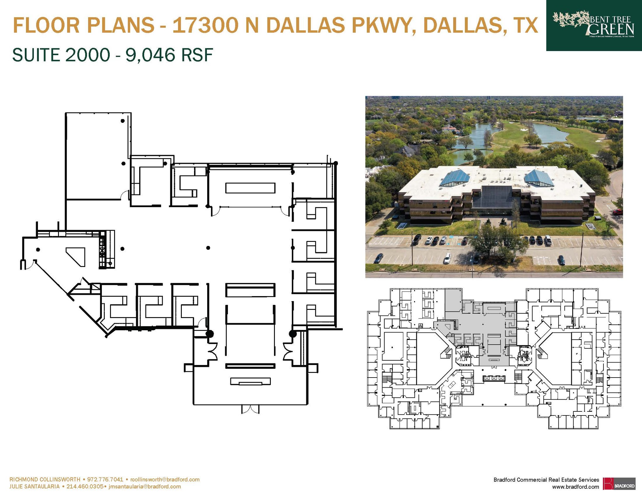 17300 N Dallas Pky, Dallas, TX à louer Plan d’étage– Image 1 sur 1