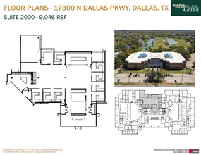 17300 N Dallas Pky, Dallas, TX à louer Plan d’étage– Image 1 sur 1