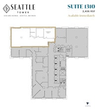 1218 3rd Ave, Seattle, WA à louer Plan d’étage– Image 1 sur 1