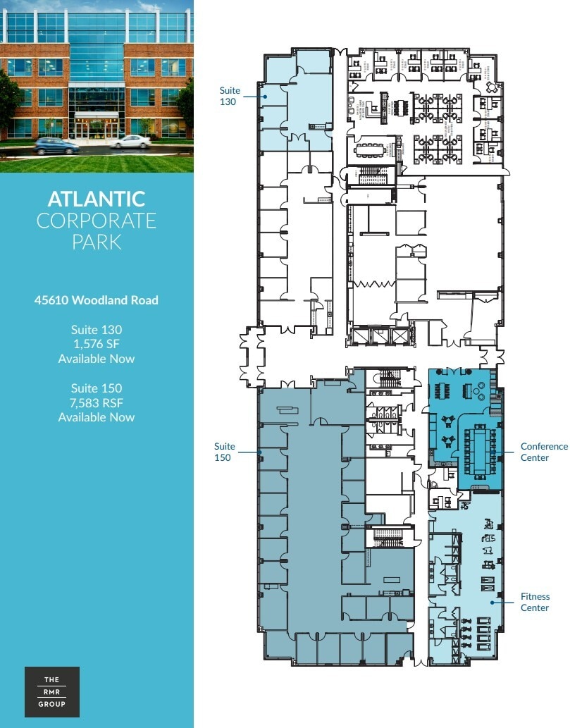 45600 Woodland Rd, Sterling, VA à louer Plan d’étage– Image 1 sur 1