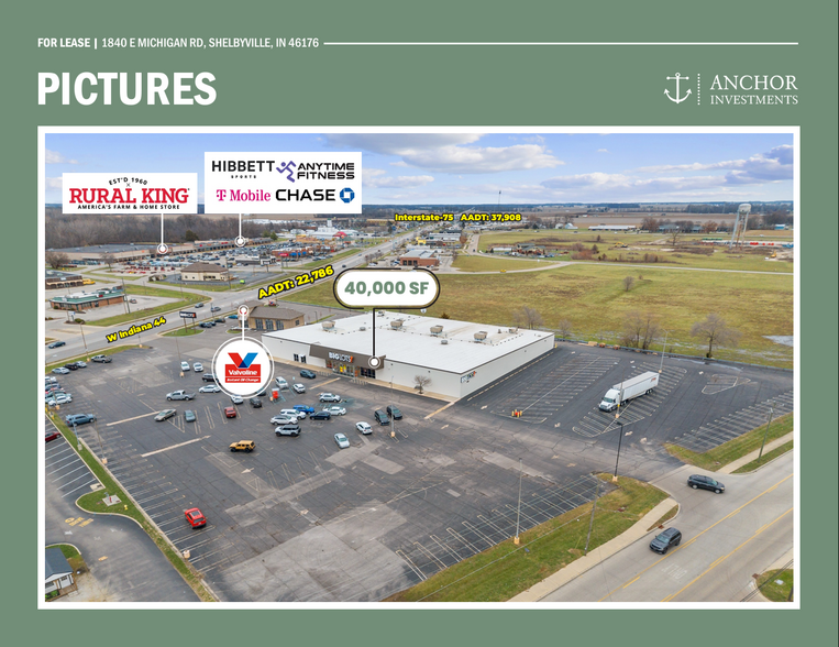 1834 E Michigan Rd, Shelbyville, IN à louer - Photo de l’immeuble – Image 2 sur 5