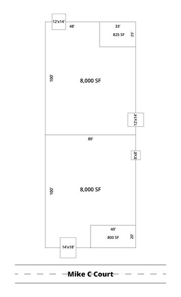 18321-18333 Mike C Ct, Fraser, MI à louer - Photo de l’immeuble – Image 2 sur 2