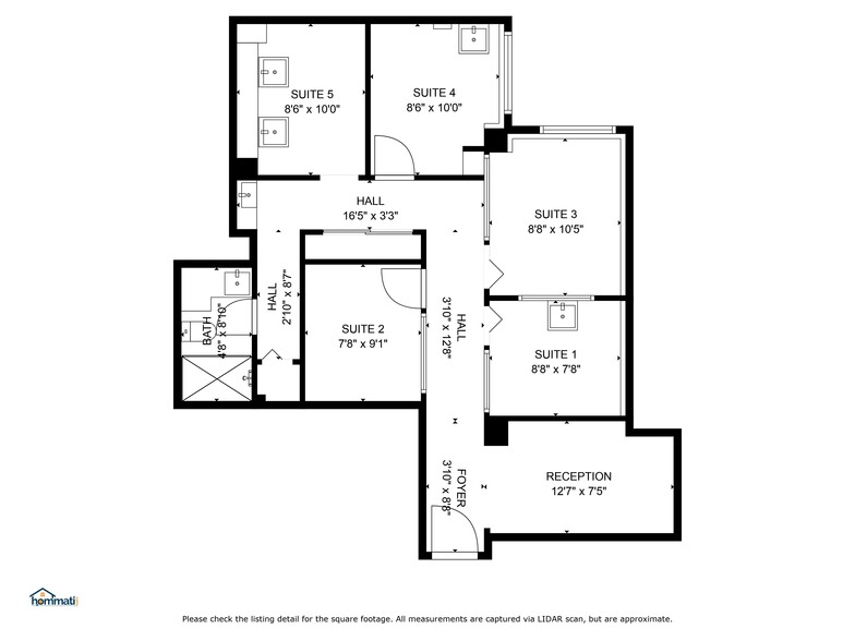 1325 18th St NW, Washington, DC à louer - Plan d’étage – Image 2 sur 34