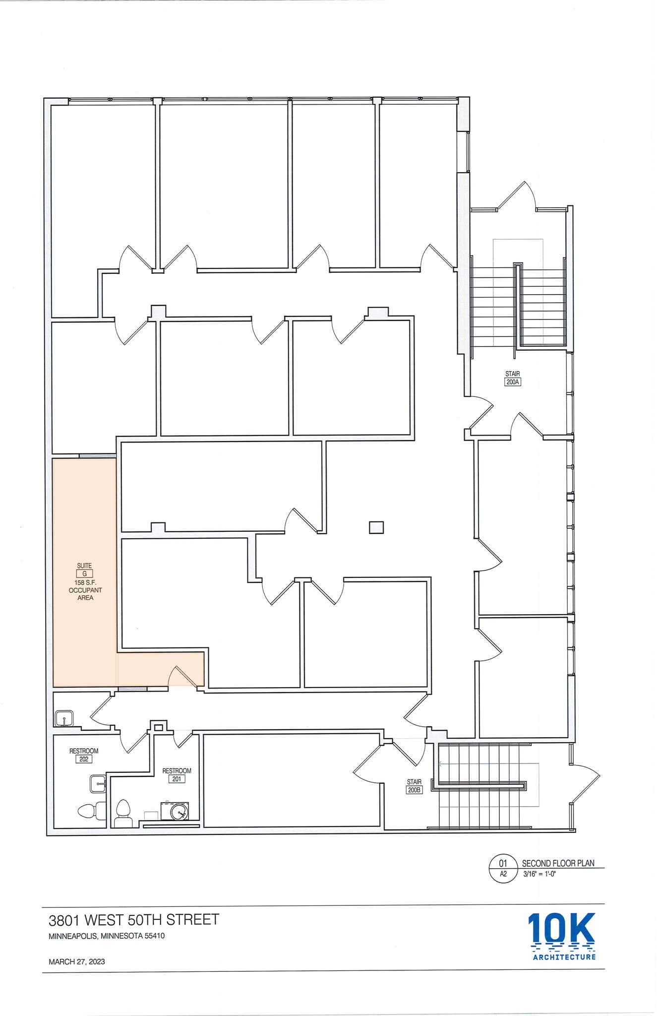 3801 W 50th St, Minneapolis, MN à louer Plan d’étage– Image 1 sur 1
