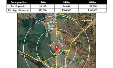 5182 Sonoma Blvd, Vallejo, CA - Vue aérienne  vue de carte
