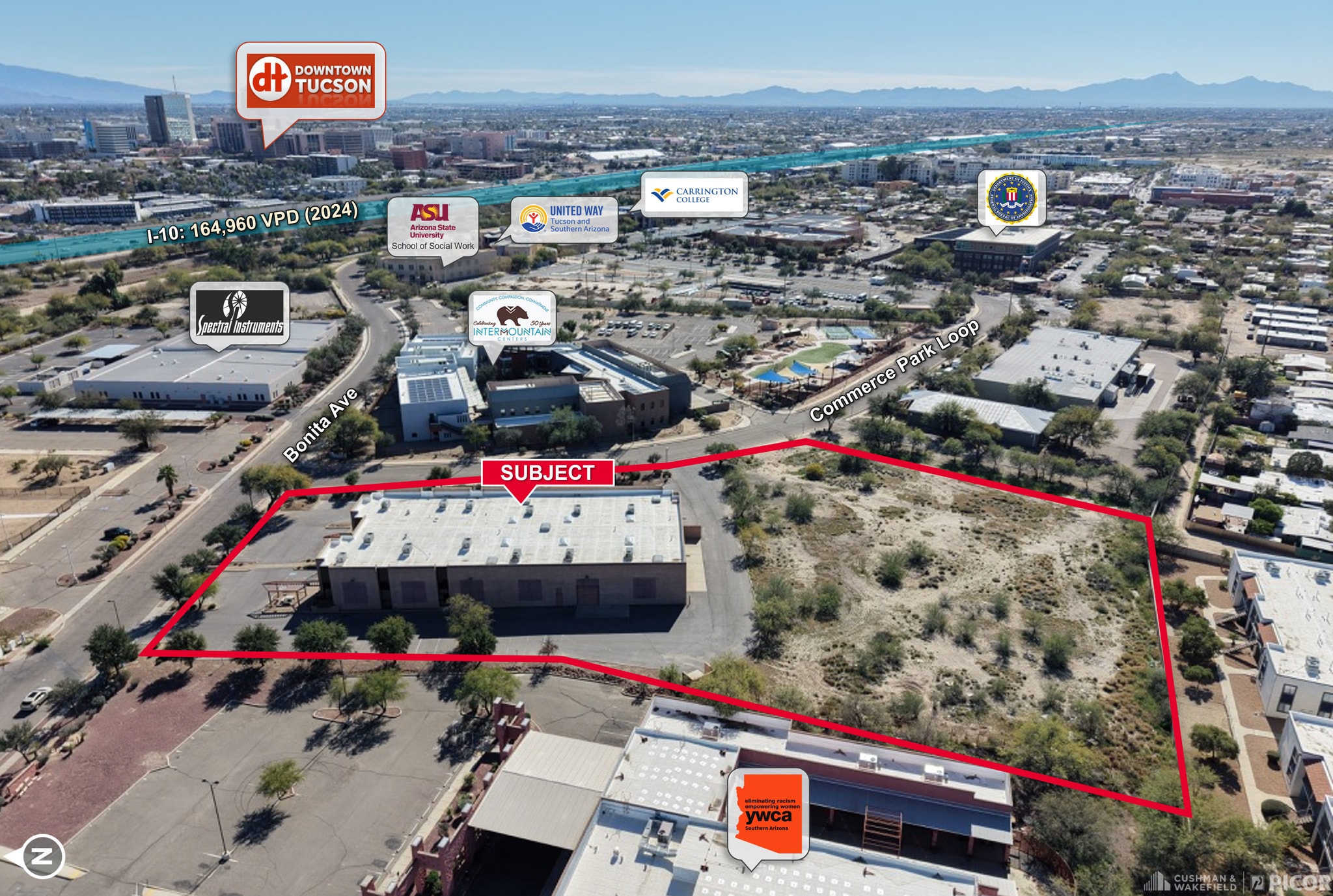 451 N Bonita Ave, Tucson, AZ à vendre Photo principale– Image 1 sur 11