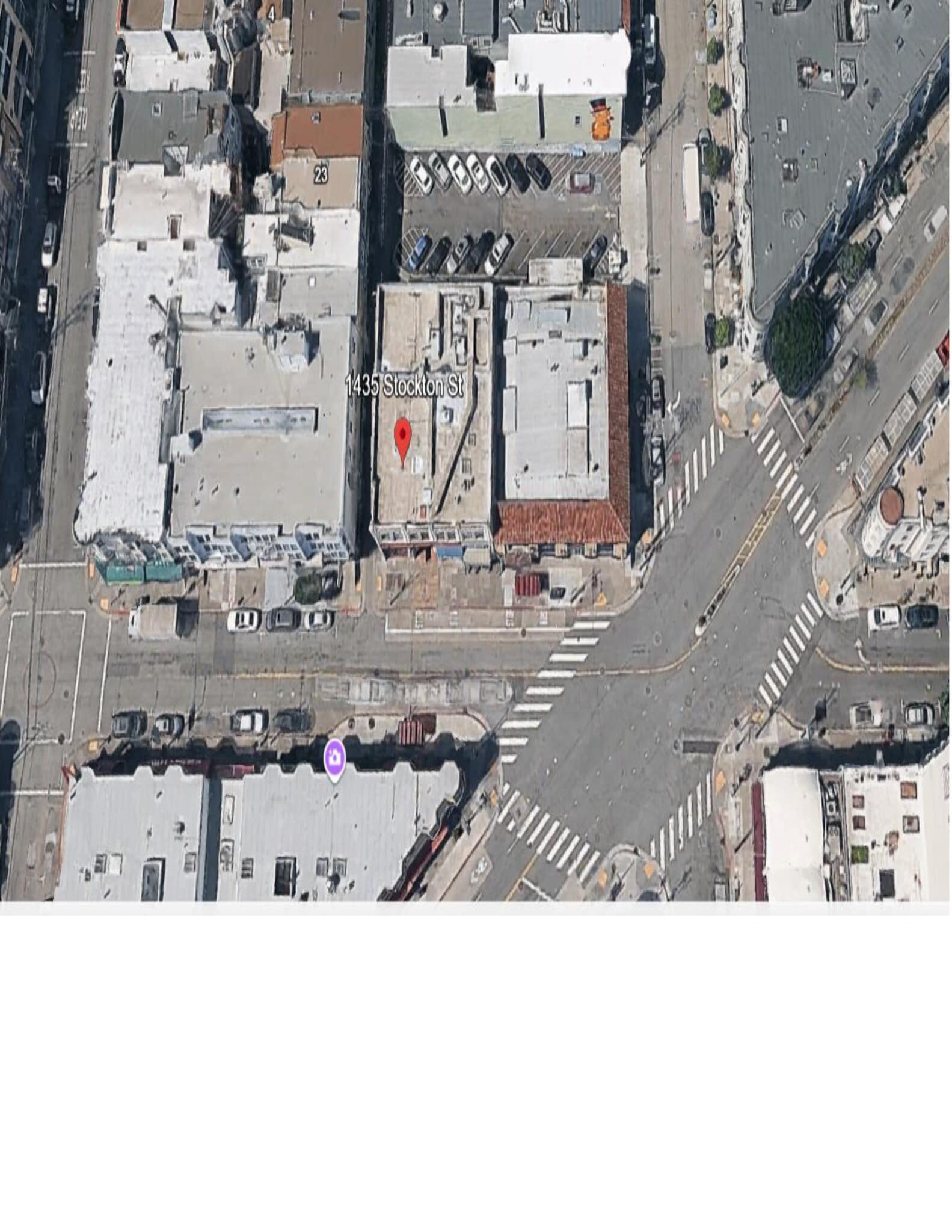 1435 Stockton St, San Francisco, CA à louer Plan de site– Image 1 sur 1