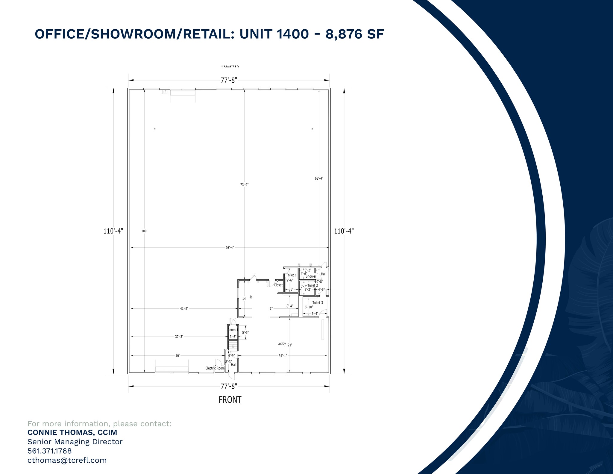 1220-1500 Elizabeth Ave, West Palm Beach, FL à louer Plan de site– Image 1 sur 1