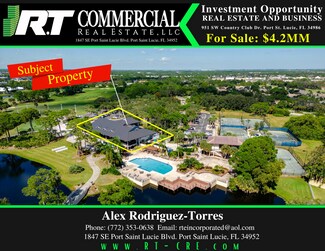 Plus de détails pour 951 SW Country Club Dr, Port Saint Lucie, FL - Local commercial à vendre