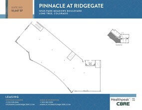 10535 Park Meadows Blvd, Lone Tree, CO à louer Plan d’étage– Image 1 sur 1
