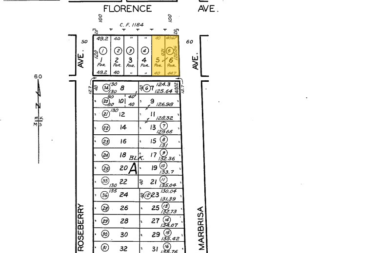 2230 E Florence Ave, Huntington Park, CA à louer - Plan cadastral – Image 3 sur 3