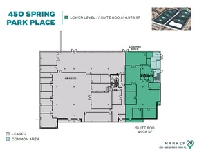 450 Spring Park Pl, Herndon, VA à louer Plan d’étage– Image 1 sur 1