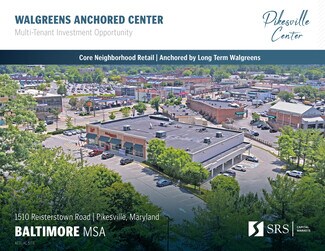 Plus de détails pour 1510 Reisterstown Rd, Pikesville, MD - Local commercial à vendre