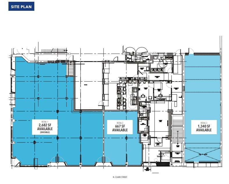 2653 N Clark St, Chicago, IL à louer Plan de site– Image 1 sur 1