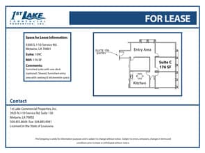 4300 S I-10 Service Rd, Metairie, LA à louer Plan d’étage– Image 1 sur 1