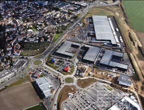 Gonesse, VDO - Vue aérienne vue de carte