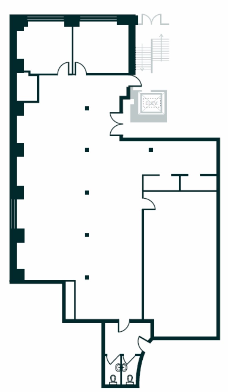 30-34 Duncan St, Toronto, ON à louer Plan d’étage– Image 1 sur 4