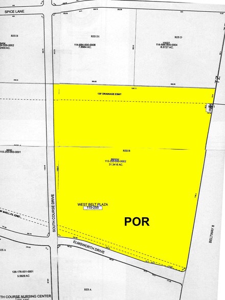 8800 W Sam Houston Pky S, Houston, TX à louer - Plan cadastral – Image 1 sur 32
