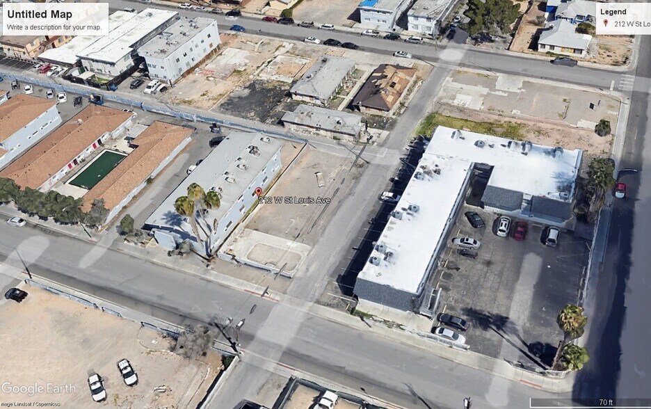 212 W St Louis Ave, Las Vegas, NV à vendre - Aérien – Image 1 sur 1