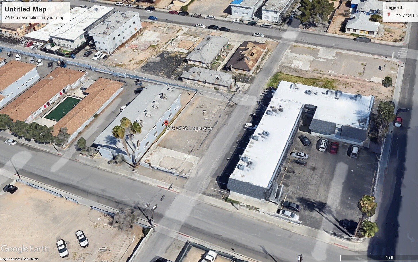 212 W St Louis Ave, Las Vegas, NV à vendre Aérien– Image 1 sur 2