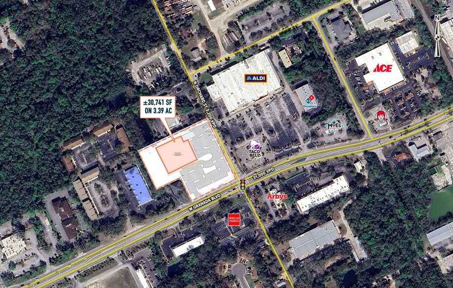 405 W Granada Blvd, Ormond Beach, FL à louer - Photo de l’immeuble – Image 2 sur 6