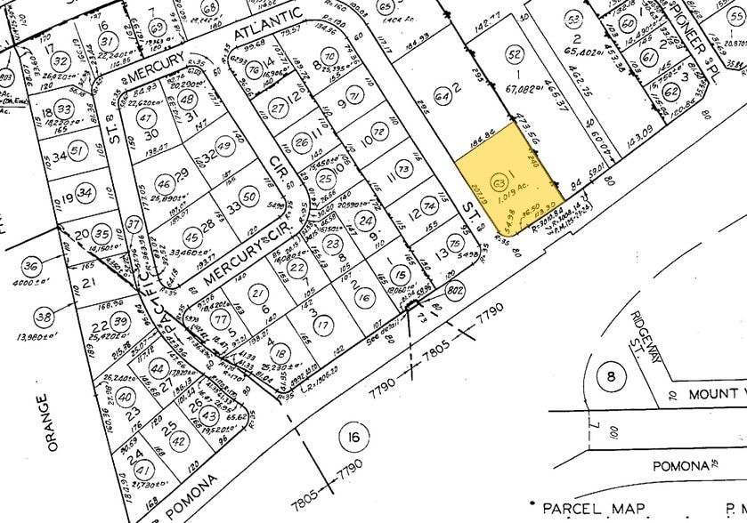 2685 Pomona Blvd, Pomona, CA à louer - Plan cadastral – Image 2 sur 2