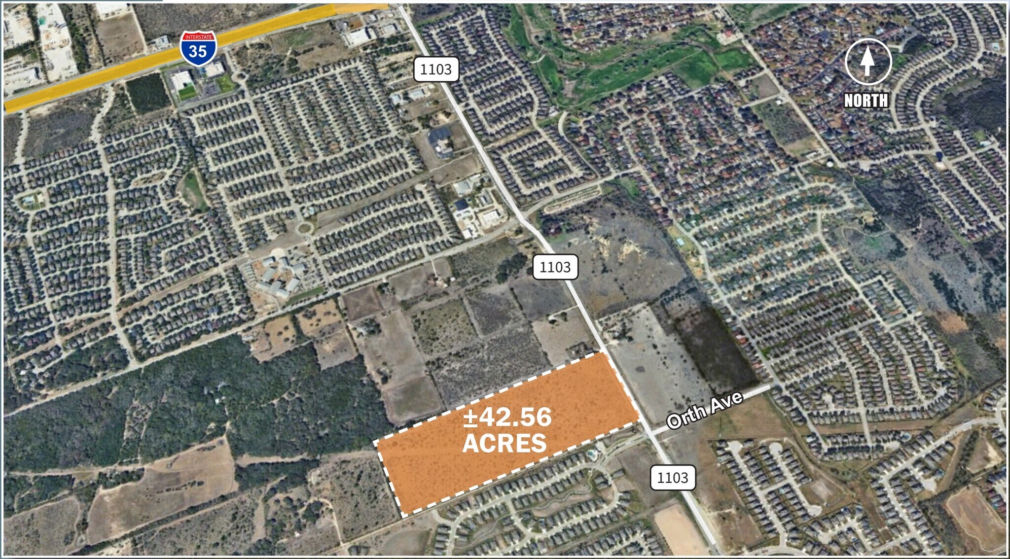 FM 1103 & Orth Ave, Cibolo, TX à vendre Photo de l’immeuble– Image 1 sur 5